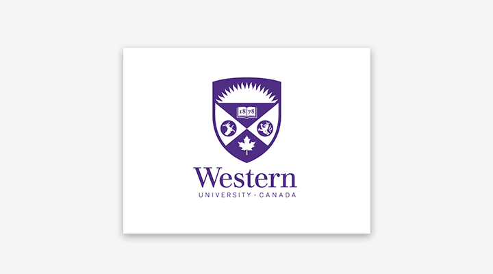 western's logo in a presentation